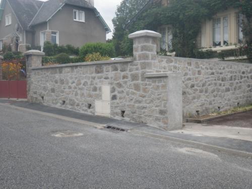 Reconstruction d’un mur